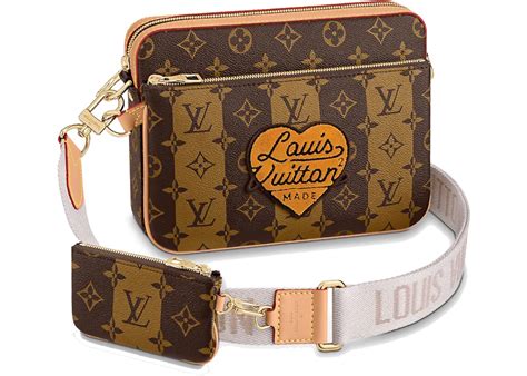 louis vuitton x nigo trio messenger|Louis Vuitton Messenger bag trio.